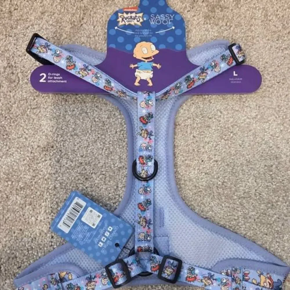 Sassy Woof Dog Adjustable Harness - Nickelodeon Rugrats, size large - Picture 6 of 6